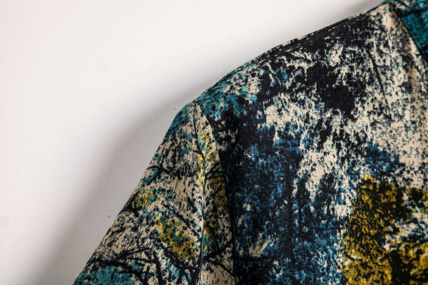 Floral Print Men's Short Sleeve Top