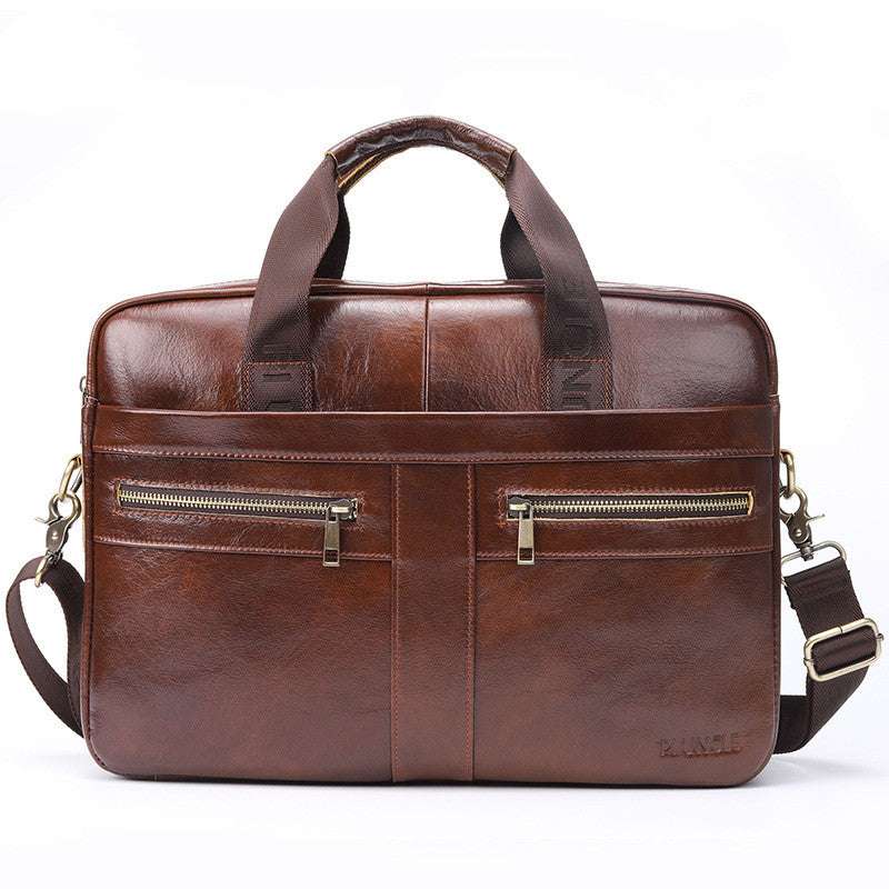 Stylish faux hide male document holder