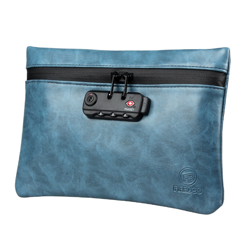 Odor-absorbing charcoal pouch Blue
