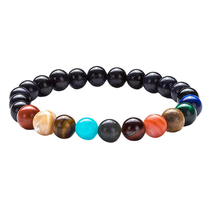 Universe Galaxy Solar System Eight Planets Bracelet