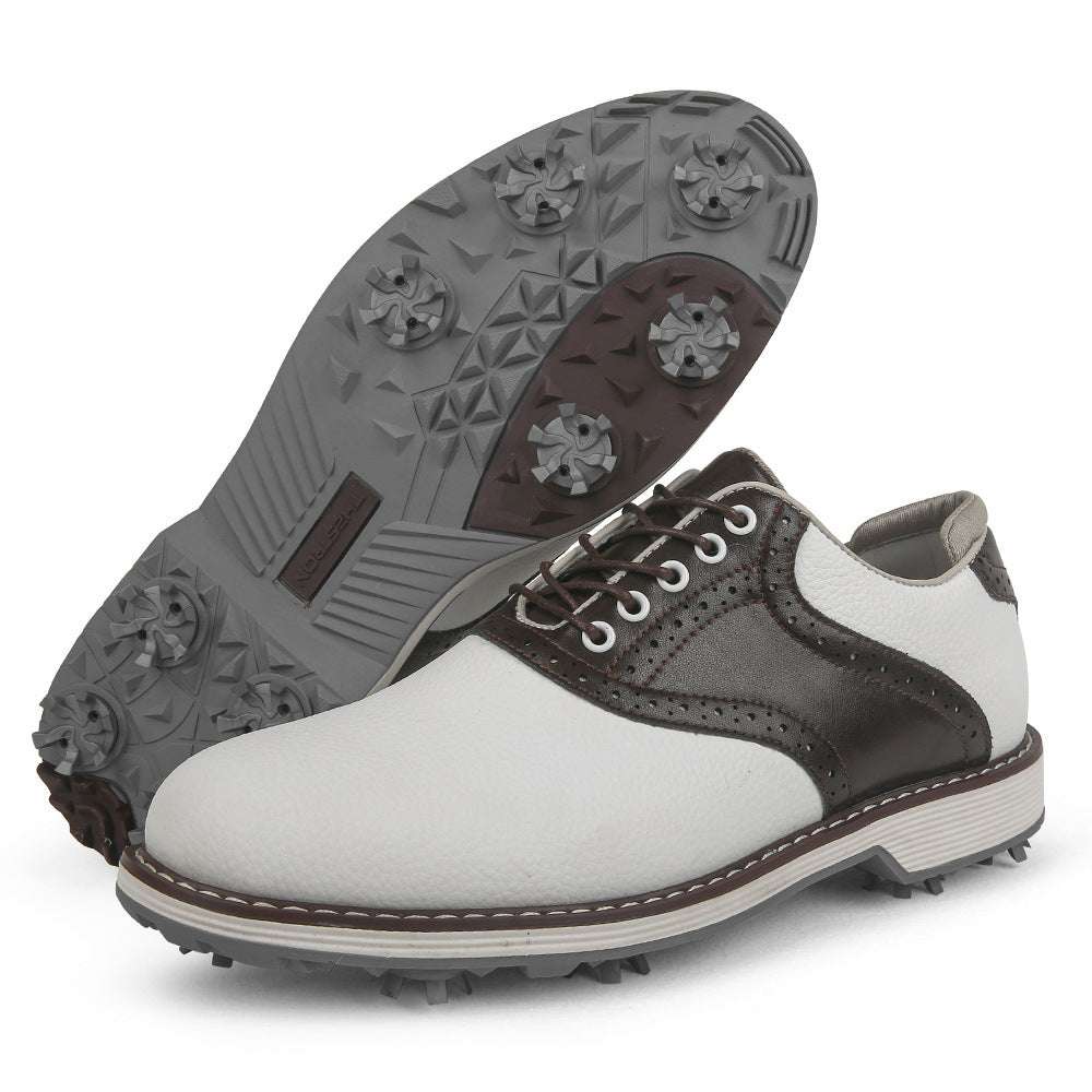 Oversized Bullock Golf Footwear K01 Professional Nail Brown