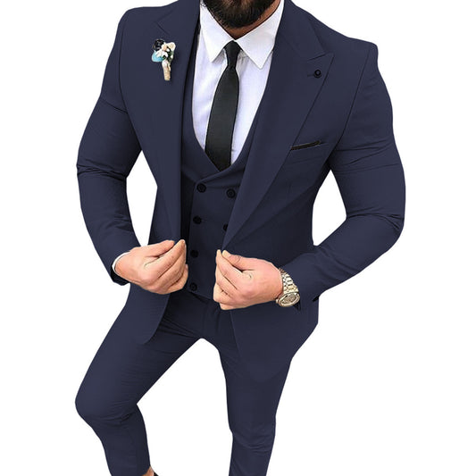 Tailored Men's Formal Slim Fit Blazer