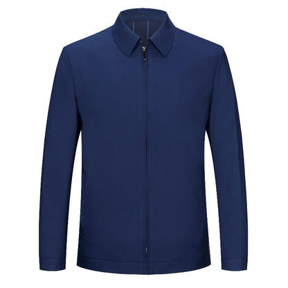 Gentleman's Smart Casual Coat Apparel For Mature Fathers