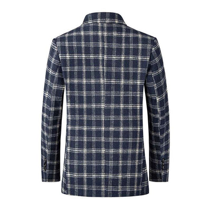 Men's Single-breasted Two-button Slim-fit Blazer Coat