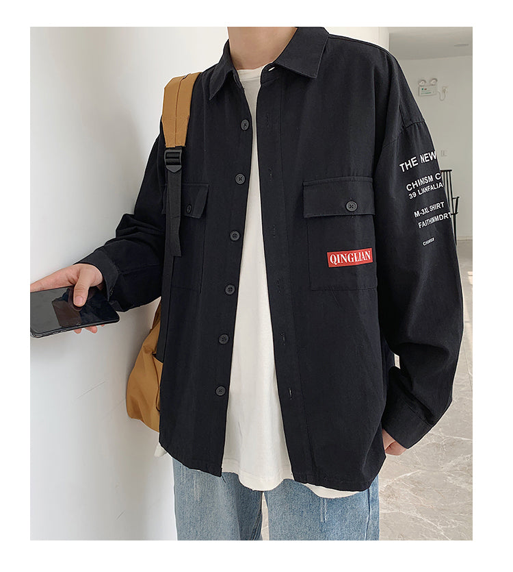 Casual long sleeve top for men