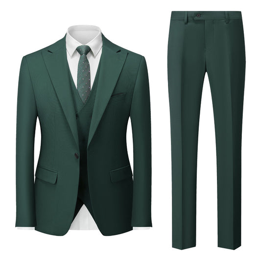 Men's Professional Office Attire International Trade Suit Groom Wedding Outfit