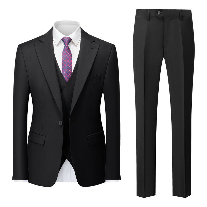 Men's Professional Office Attire International Trade Suit Groom Wedding Outfit