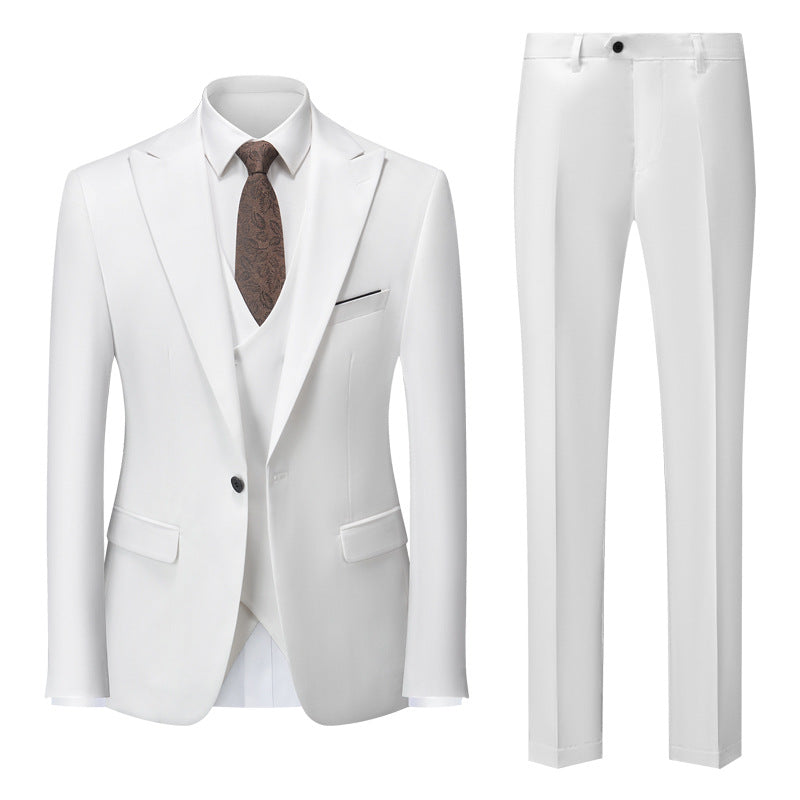Men's Professional Office Attire International Trade Suit Groom Wedding Outfit