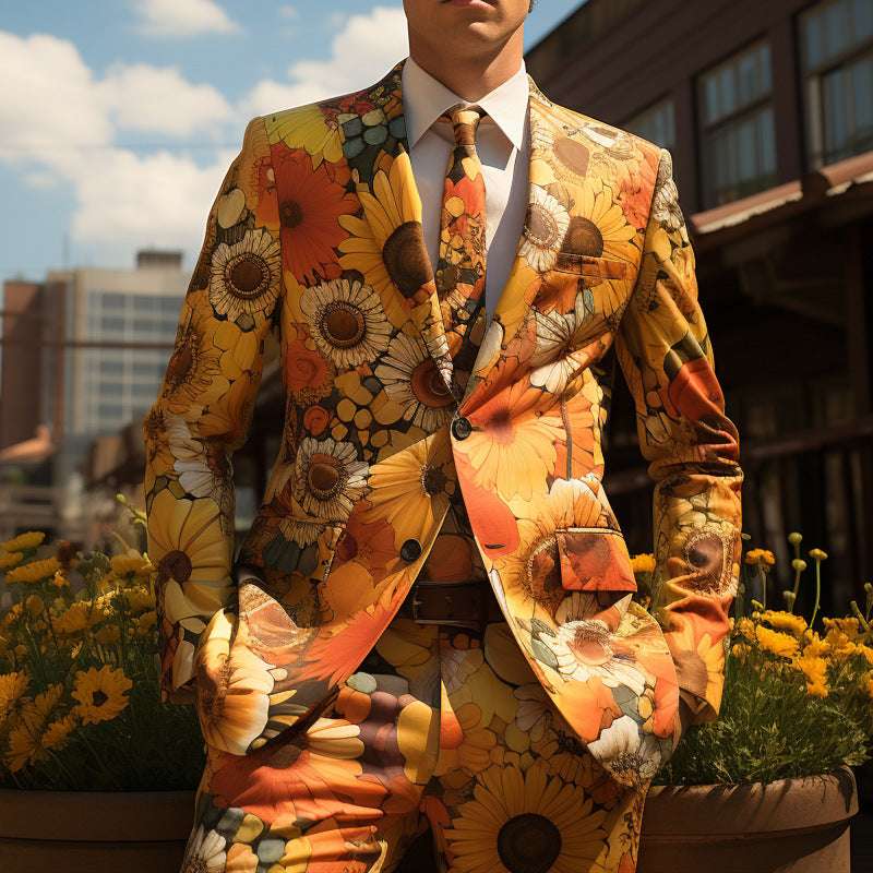 Trendy Style Fresh Men's Stylish Outfit Suit 5 XS