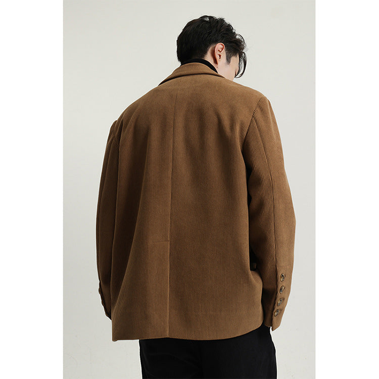 Men's Heavyweight Blended Corduroy Suit Coat