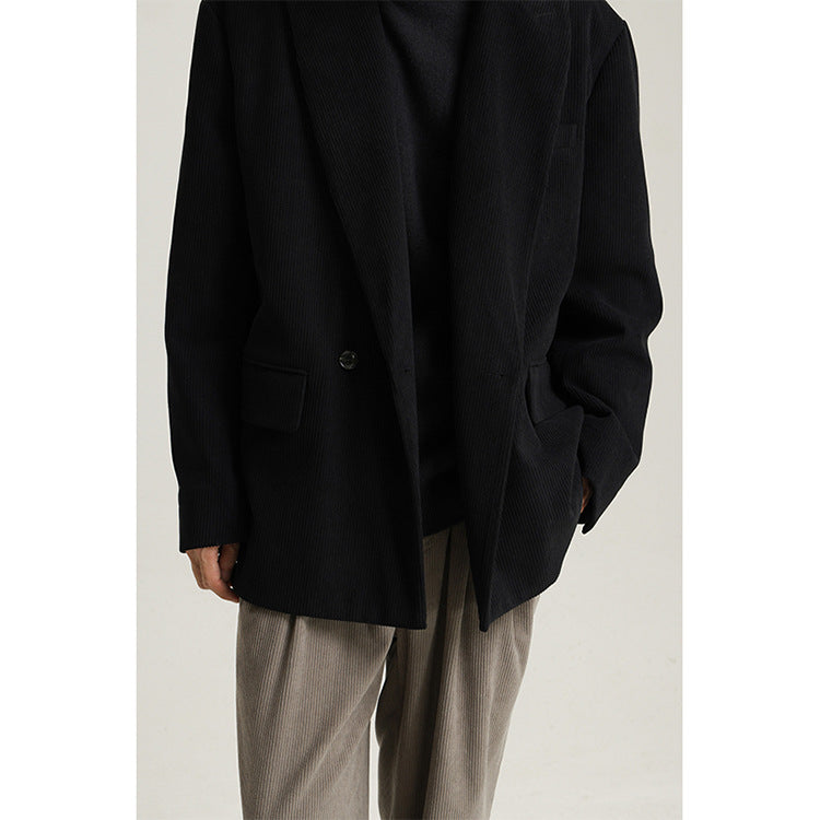 Men's Heavyweight Blended Corduroy Suit Coat