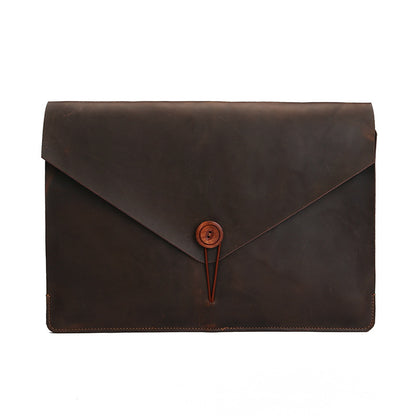 Modern Notebook Sleeve, Digital Pouch, Device Holder Coffee 12 Inch