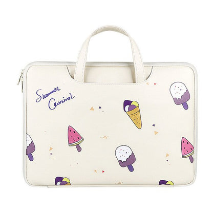 Animated fruit computer case Ice cream 14.1inch