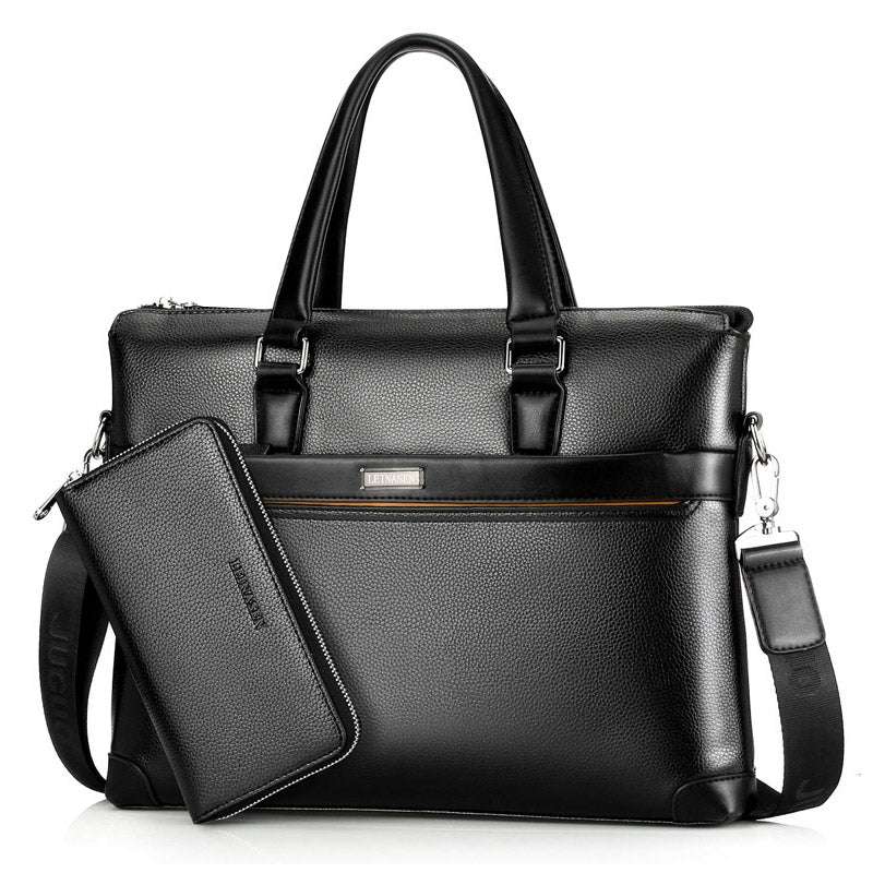 Gentleman's crossbody satchel messenger