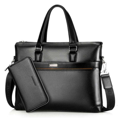 Gentleman's crossbody satchel messenger