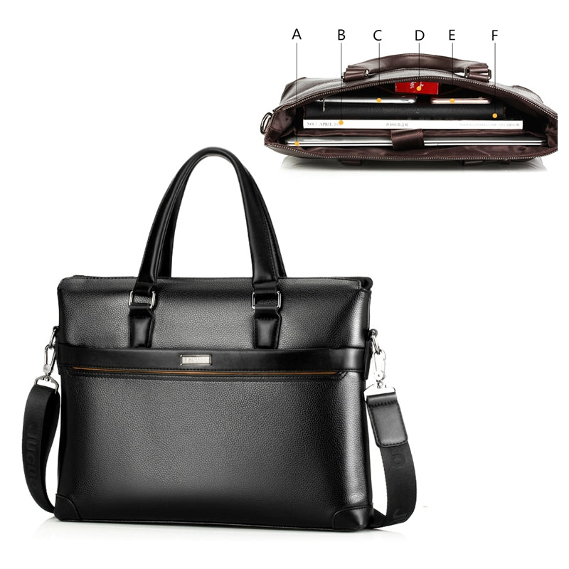 Gentleman's crossbody satchel messenger