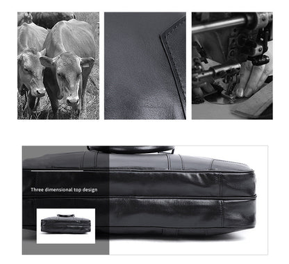 Genuine Hide Gentleman's Messenger