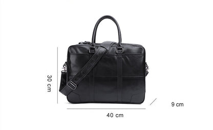 Genuine Hide Gentleman's Messenger