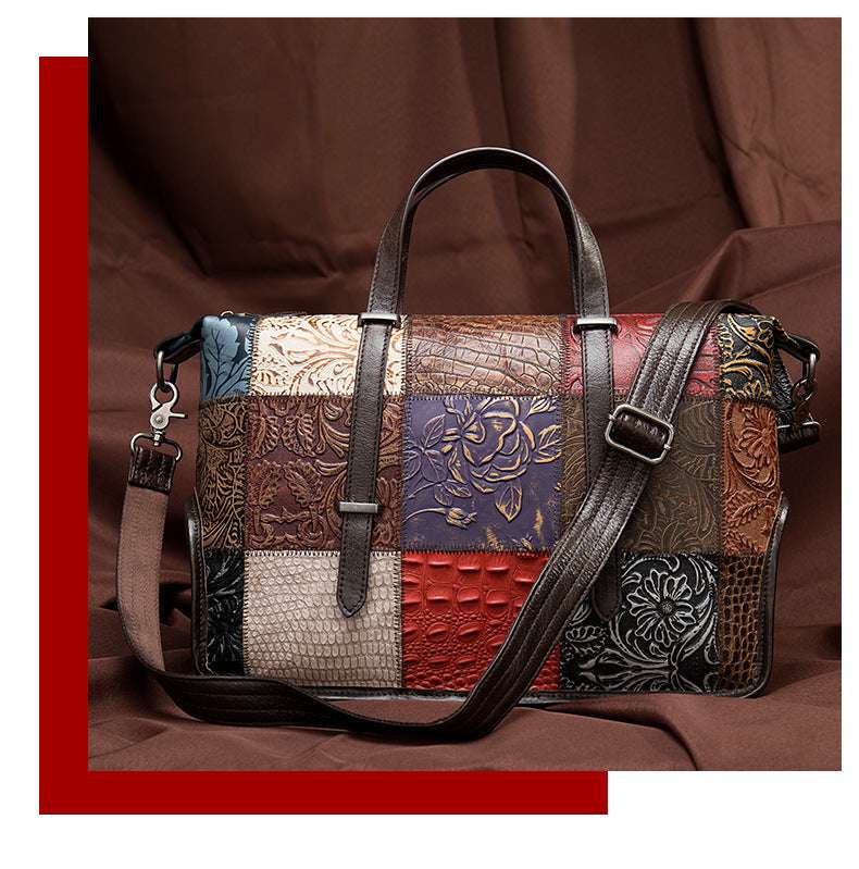Genuine leather ladies purse