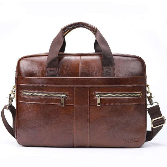 Stylish faux hide male document holder