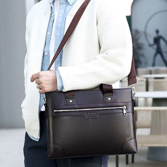 Gentlemen's Formal File Holder Single Strap Courier Satchel