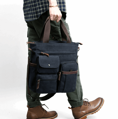 Trendy Korean Office Carryall Compact Crossbody Laptop Sleeve Male Messenger Case Professional Shoulder Satchel