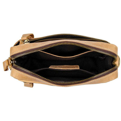Vintage Wild Stallion Leather Men's Pouch