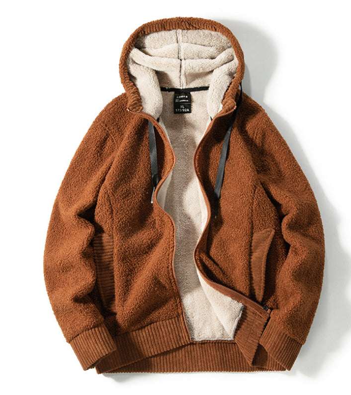 Cozy oversized fleece pullover