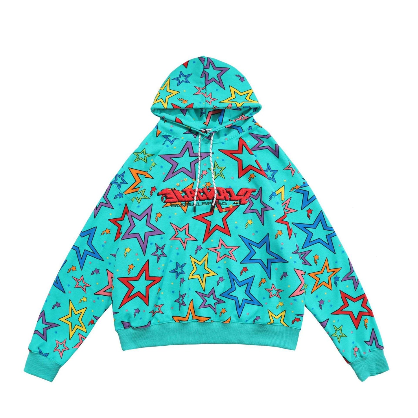 Urban Beat Relaxed Country Style Pullover Hoodie Long Sleeve Green 2XL