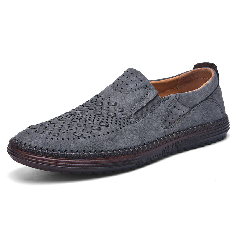 Stylish Men's Durable Adventure Casual Footwear Gray 38