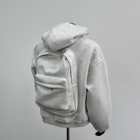 New Hooded Design Backpack Hoodie