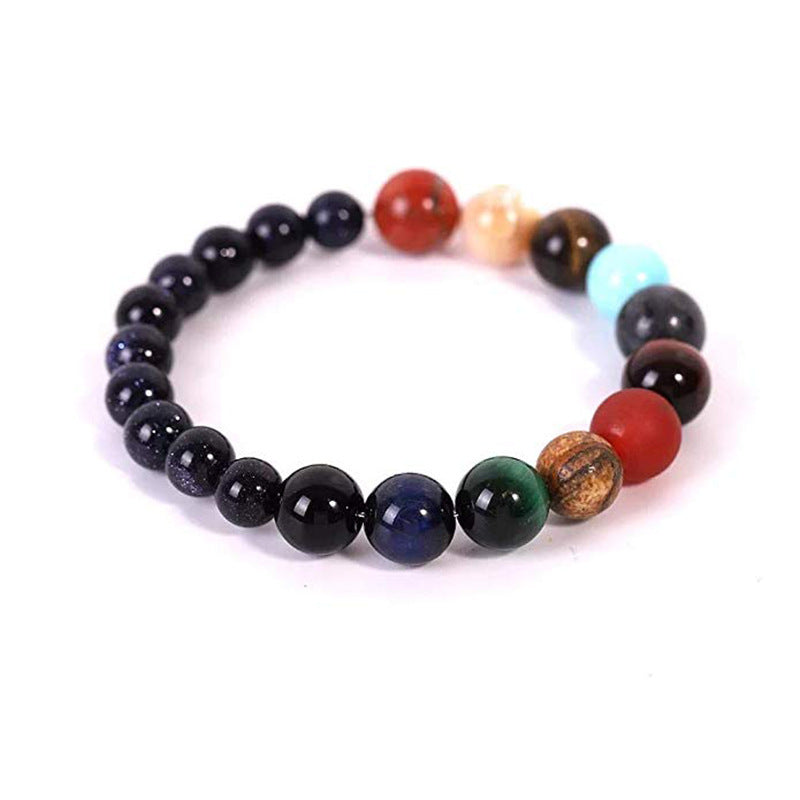 Universe Galaxy Solar System Eight Planets Bracelet